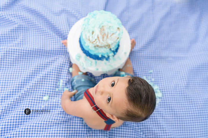 Smash the cake com cenário em Brasília