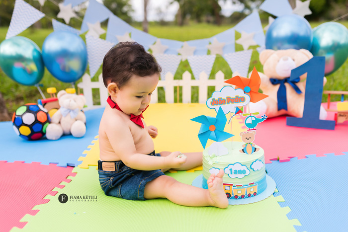 Ensaio pra bebê de 1 ano em Brasília