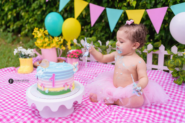 Ensaio para bebê de 1 ano em Brasília